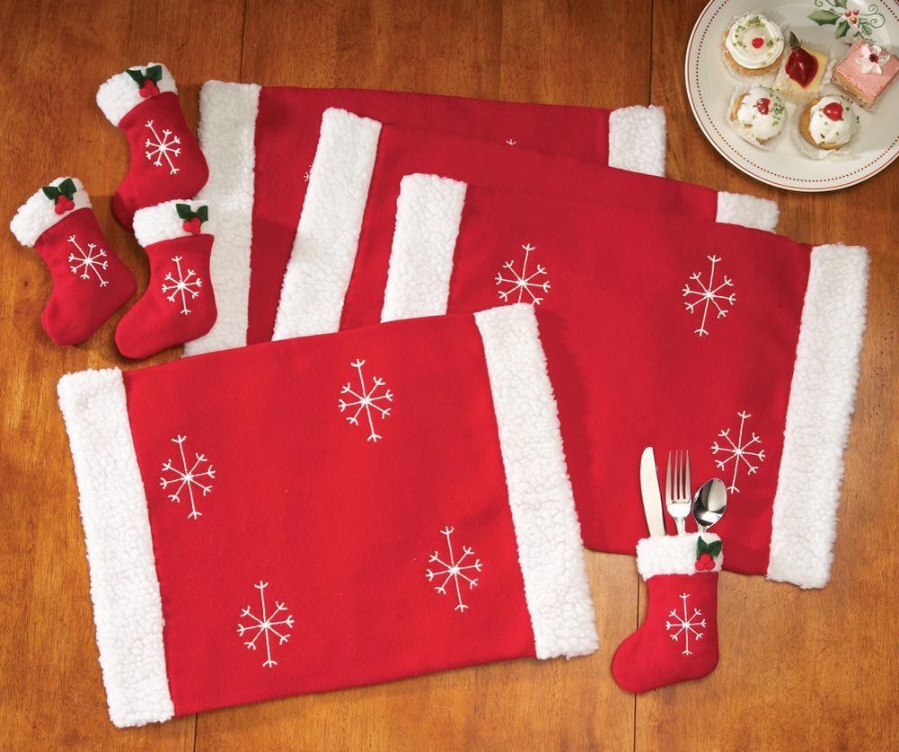 Placemat and Silware ware For Christmas