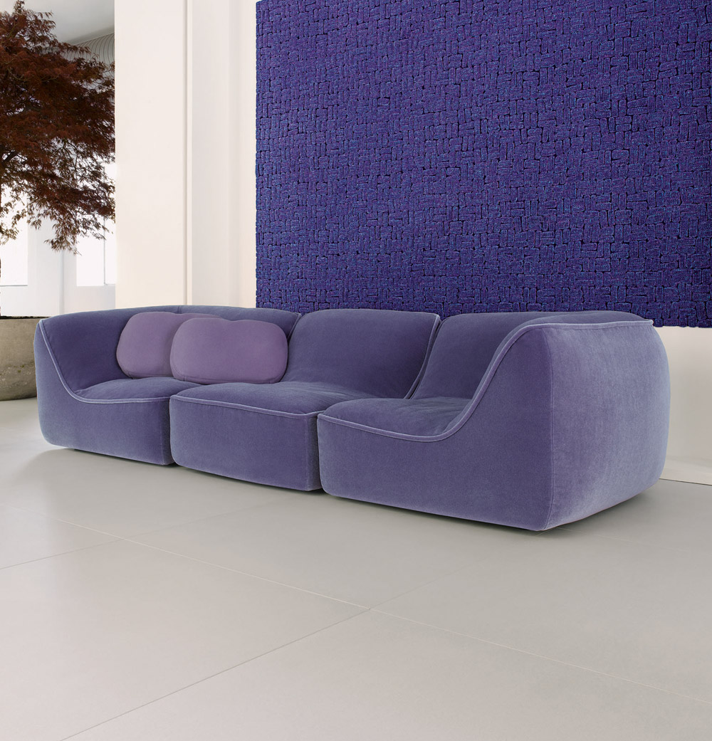 Comfortable Purple color Sofa