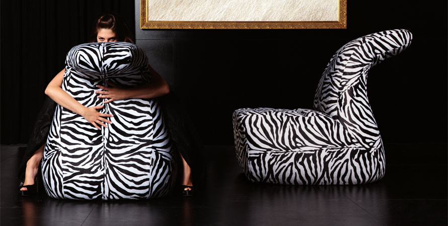 Zebra Shaped Sofa sets