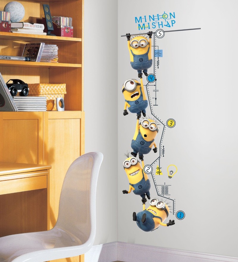 Despicable Me 2 Growth Chart Wall Decals