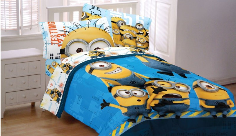 Minions Kids room Bedsheet set