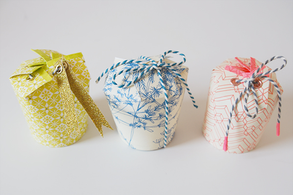 Paper Cup Gift Bags