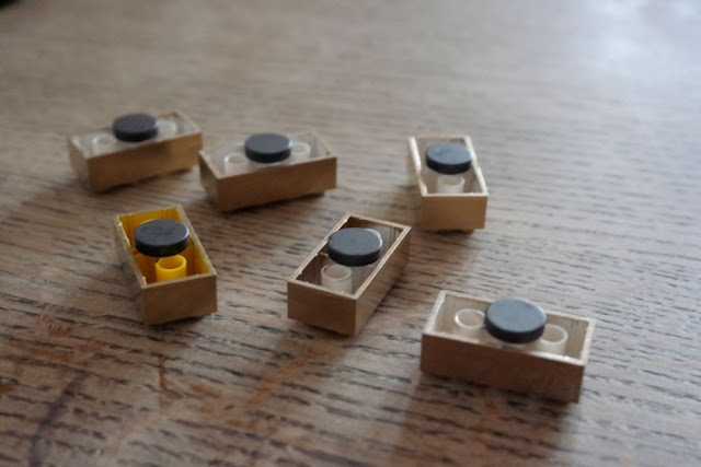 Attach Magnet to Lego Blocks