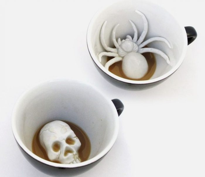 halloween creature mug