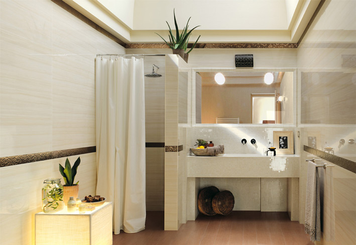 Bathroom design for small place