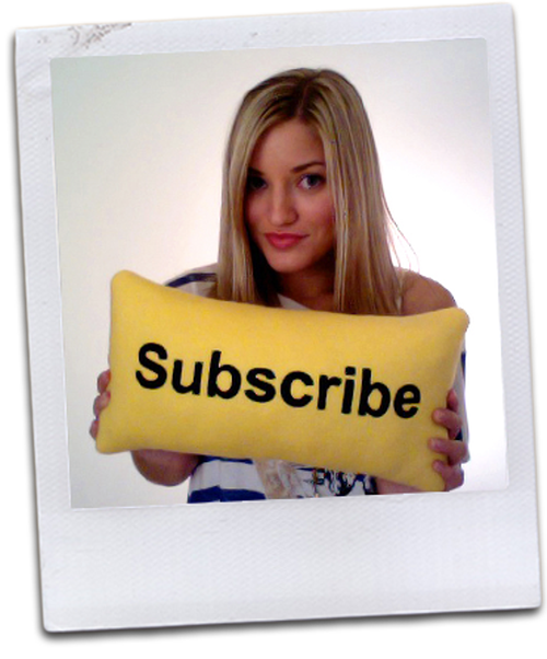subscribe pillow
