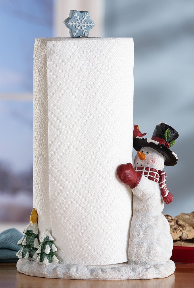Snowman Paper Towel Holder for Christmas