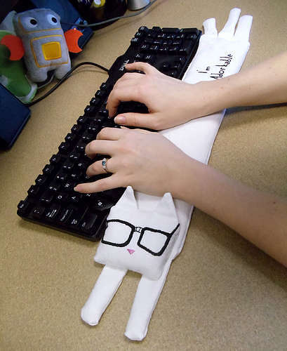 Cat Shaped Keyboard Wrist Rest