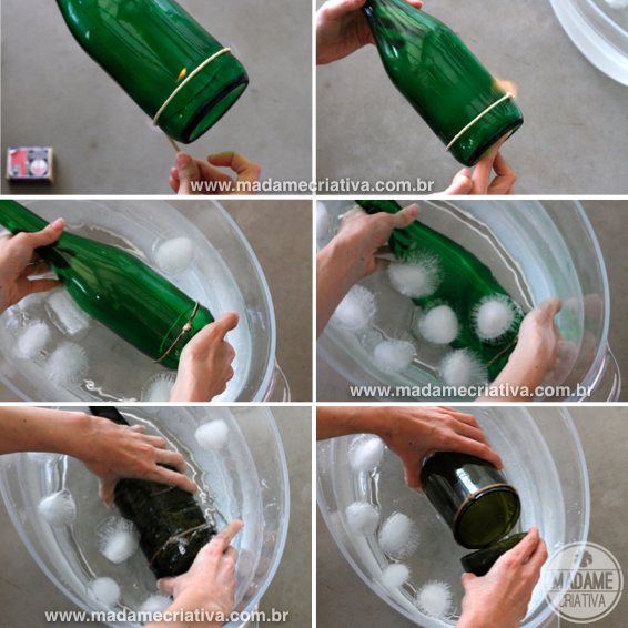 How to Cut a Wine Bottle Easily