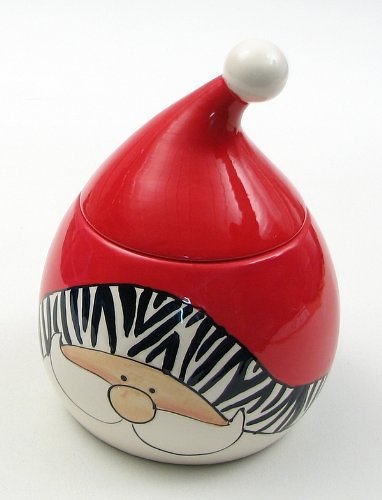 Santa Christmas Goody Jar