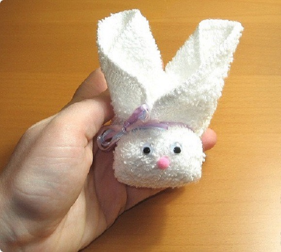 Towel Rabbit Art