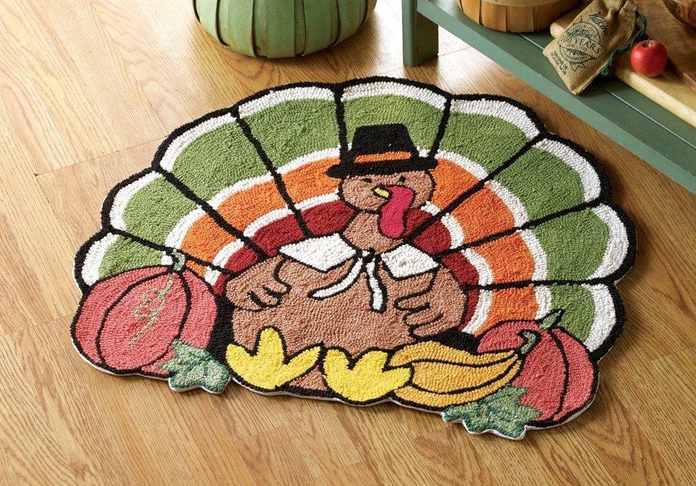 Thanksgiving Turkey Rug
