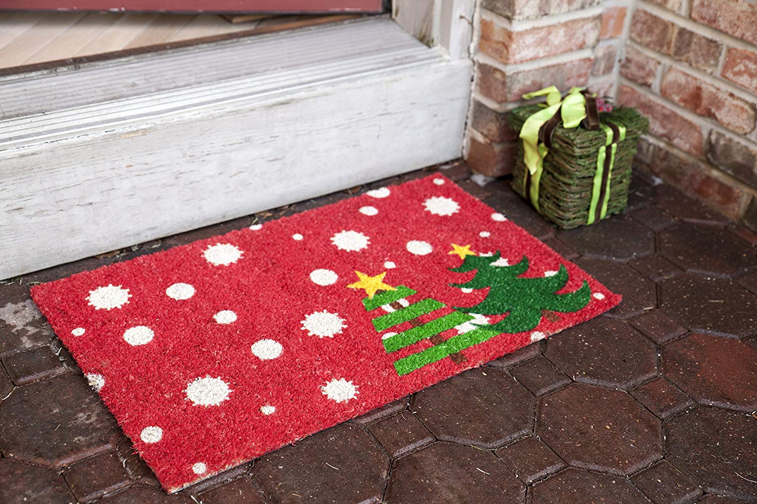 Christmas Trees  Doormat