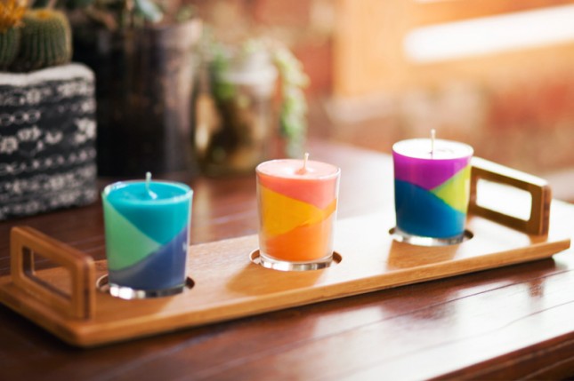 Reuse Crayons to make Candles