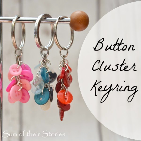 Button Cluster Keyrings