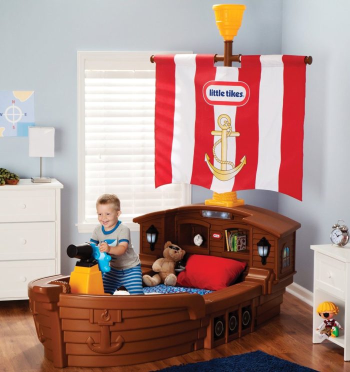 Pirate Ship Toddler Bed