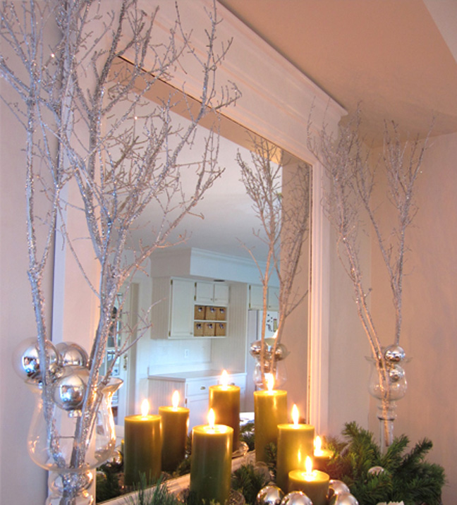 Sparkly Holiday Branches Decor