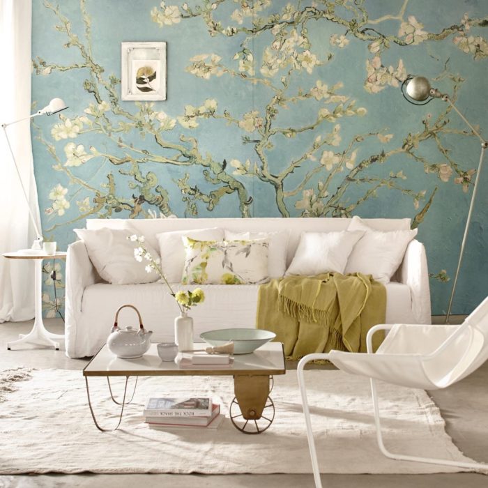 Almond blossom wallpaper