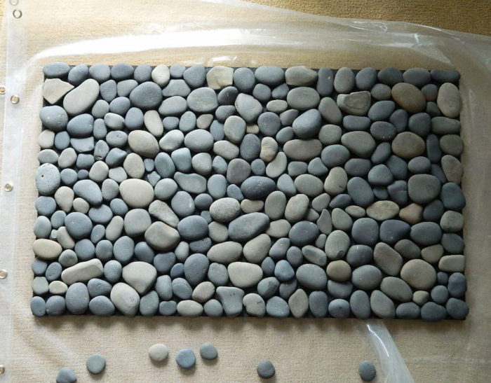 Ocean Stone Bath Mat