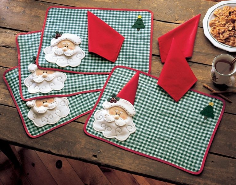 10 Most Cute and Adorable Holiday Table Placemats Home Designing