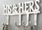 His and Hers Wall Mounted Hanger