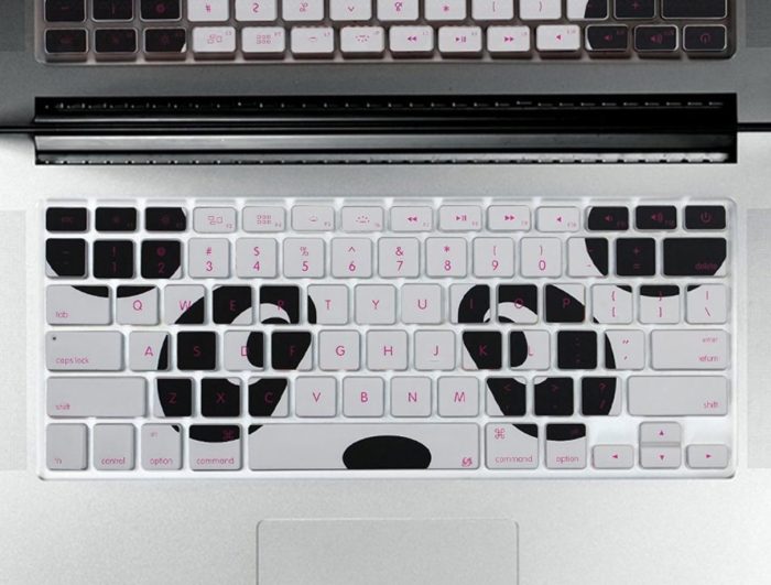 Panda Shape Series Silicone Keyboard Cover