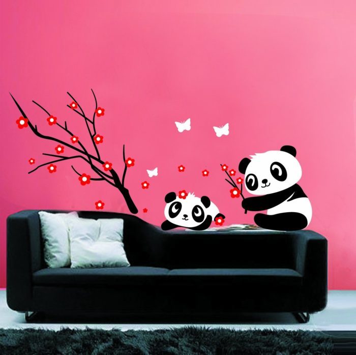 Pandas Wall Decals