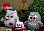 Handmade Sock Owls