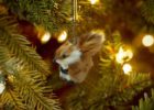 Squirrel Christmas Tree Ornaments