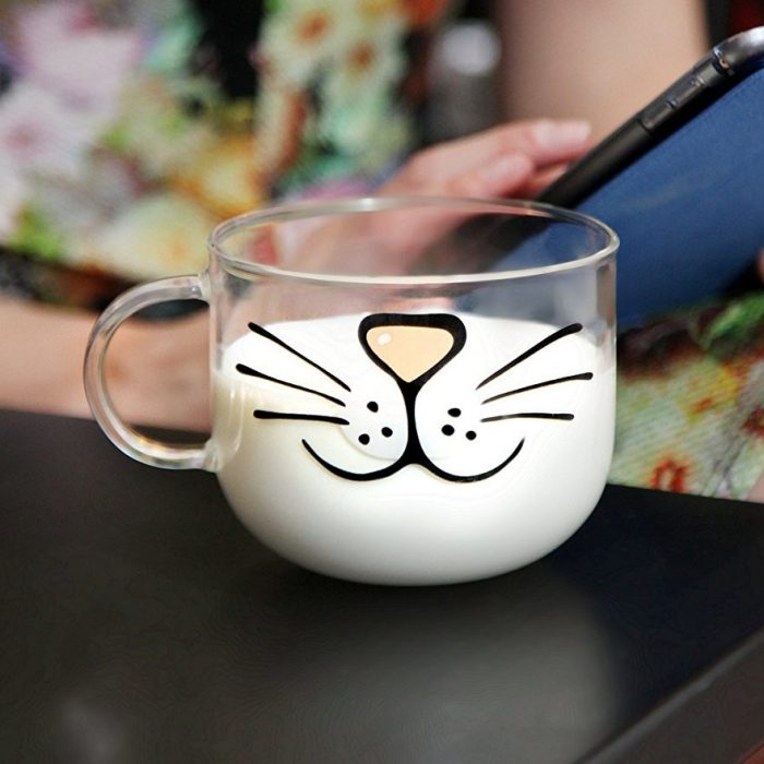 Funny Cat Beard Coffee Mug