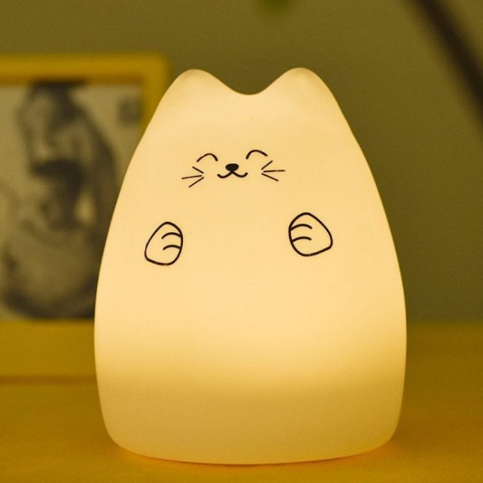 Lovely Kitty Face Night Lamp