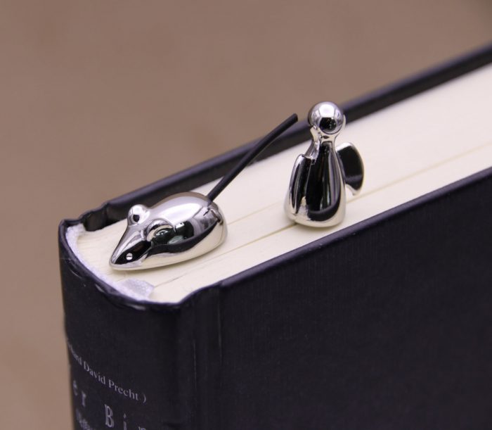 Running Mouse Swan Neck Bookmark