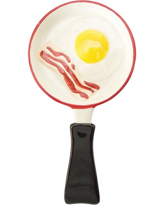 Fun Bacon and Eggs Spoon Rest