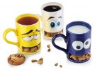Colorful Cookie Holder Mugs