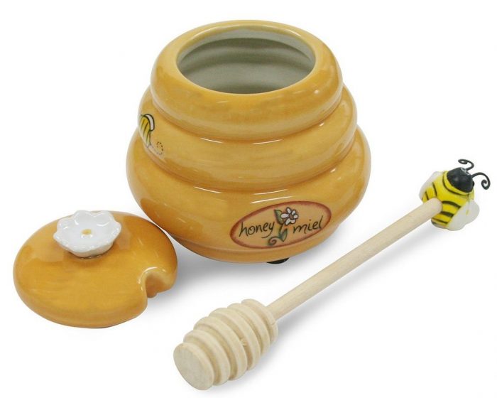 Decorative Little Honey Pot